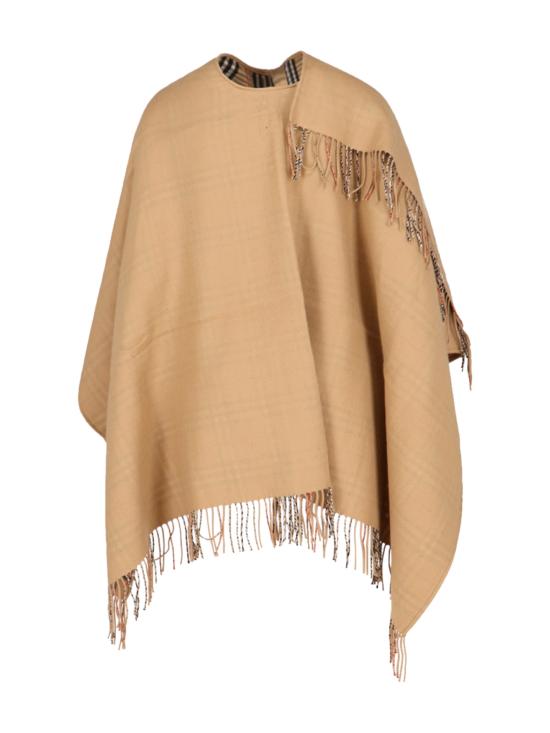 26SS 버버리 체크 울 리버시블 케이프 8071673 A7026 - BURBERRY