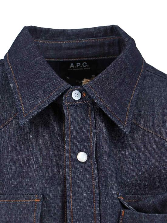 26SS 아페쎄 데님 셔츠 COHOJ H12632 IAI Blue - A.P.C.