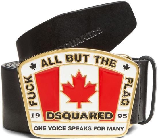 25FW 디스퀘어드2 벨트 BEM0641129000012124 BLACK