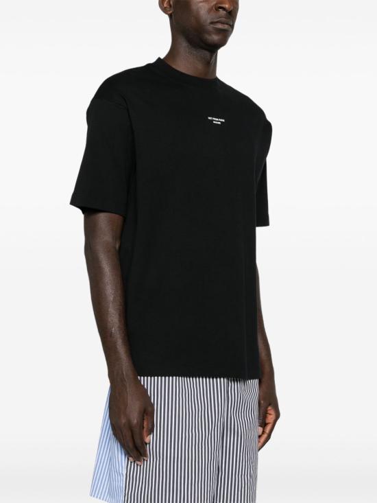 26SS 드롤드무슈 반팔 티셔츠 PERMTS202CO002 BL Black - DROLE DE MONSIEUR