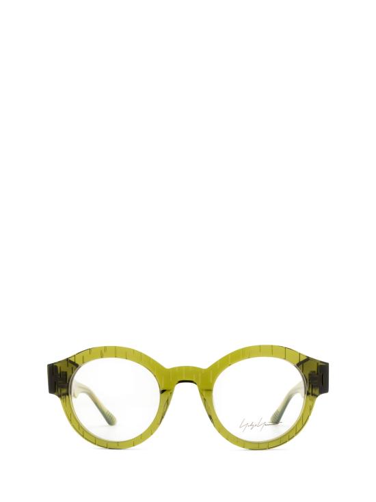 26FW 요지 야마모토 안경 LOOK014 A010 MAZZU OLIVE PINK GOLD