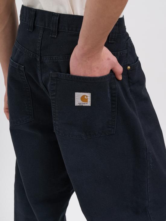 26SS 칼하트 WIP 스트레이트 팬츠 NI03631189B7 Black - CARHARTT WIP