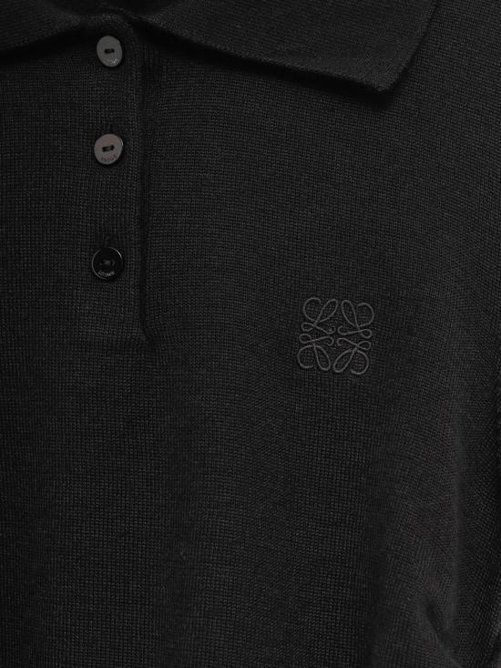 25FW 로에베 폴로 티셔츠 S359Y55K23 1100 Black - LOEWE