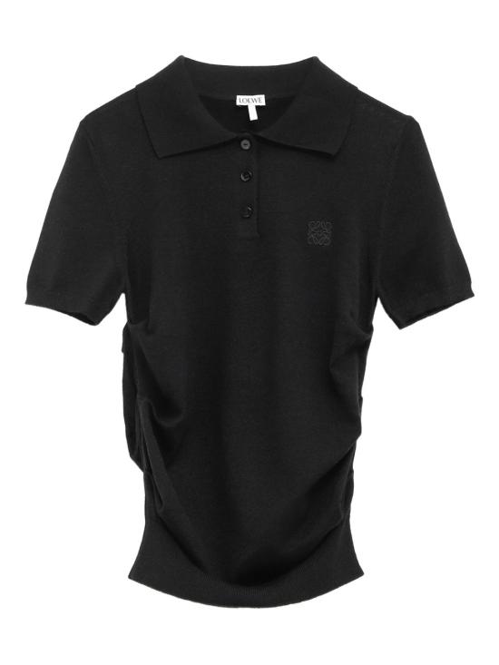 25FW 로에베 폴로 티셔츠 S359Y55K23 1100 Black