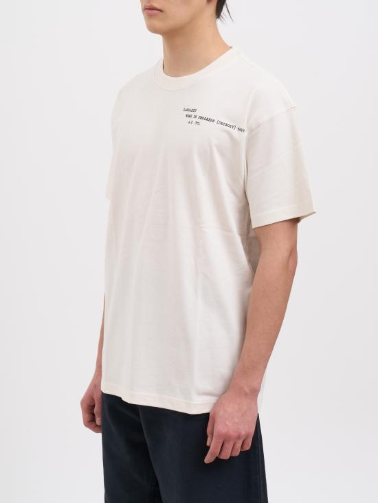 26SS 칼하트 WIP 반팔 티셔츠 NI036006D6XX White - CARHARTT WIP