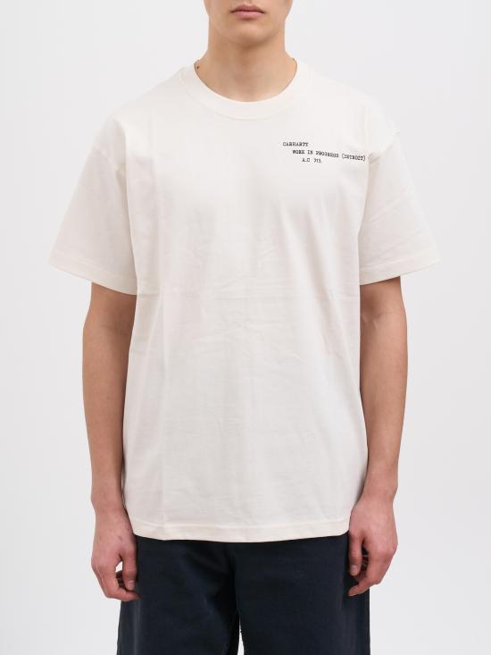 26SS 칼하트 WIP 반팔 티셔츠 NI036006D6XX White