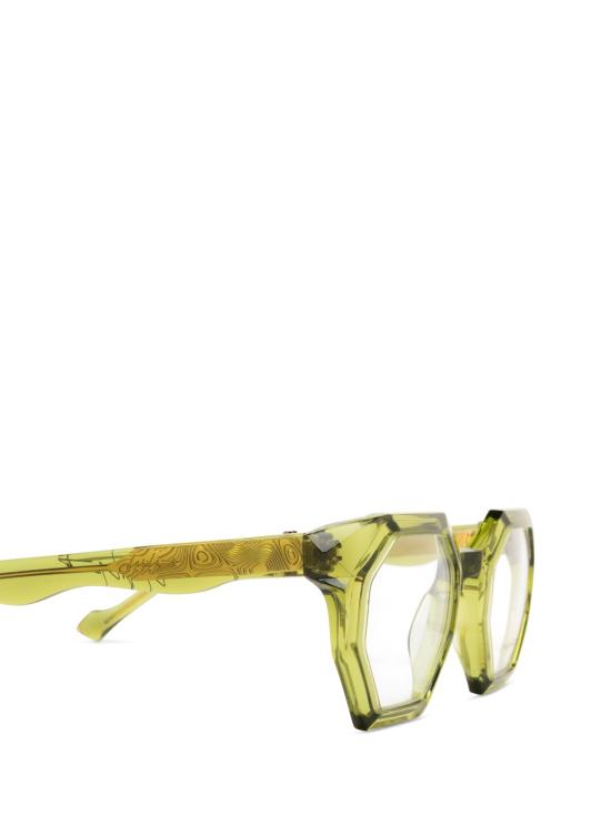 26FW 요지 야마모토 안경 LOOK011 A006 MAZZU OLIVE JAPAN GOLD - YOHJI YAMAMOTO