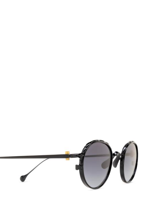 26FW 요지 야마모토 선글라스 SLOOK010 M006 BLACK METAL - YOHJI YAMAMOTO