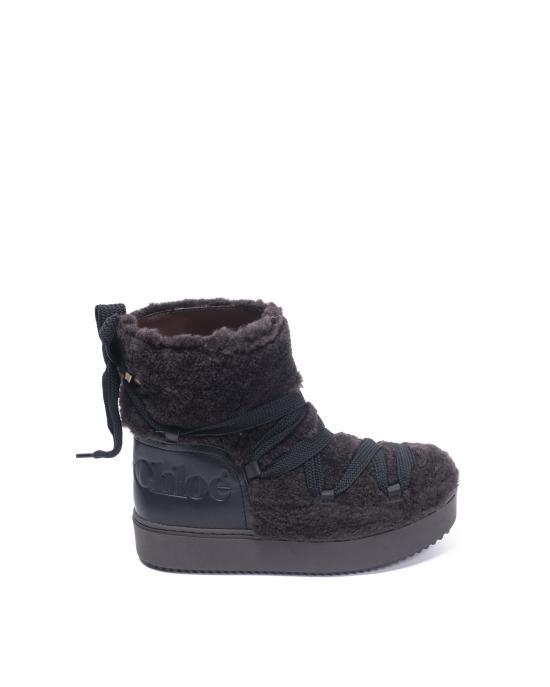  씨바이클로에 부츠 SB38281A 501 dark brown MARRONE