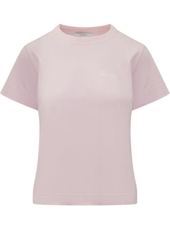 26SS 지방시 반팔 티셔츠 BW70FJP7A7 681 LIGHT PINK