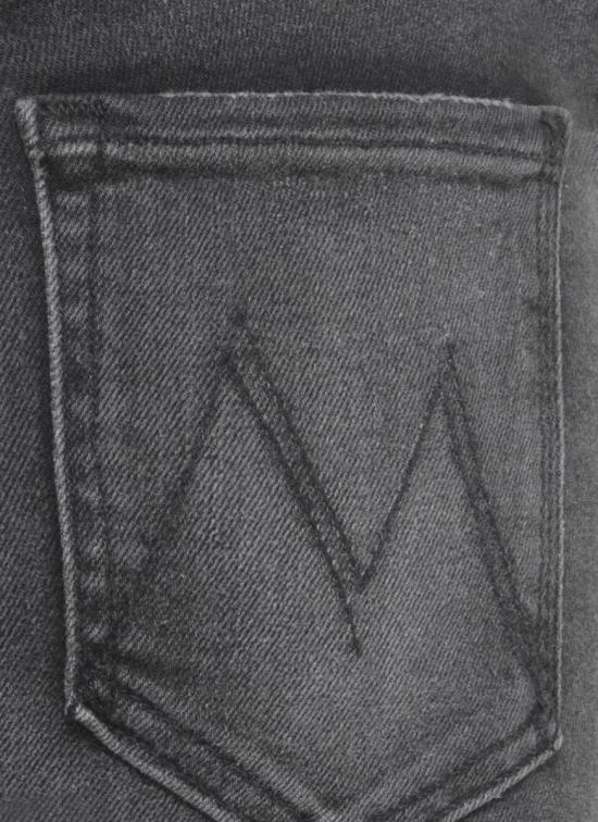 25FW 마더 데님 팬츠 10507 1611THE HUSTLER ROLLERNTS Black - MOTHER