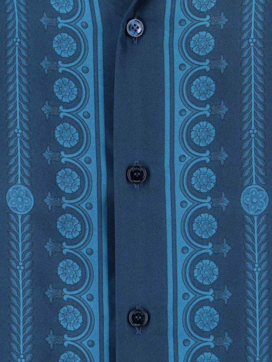 26SS 베르사체 긴팔 셔츠 1003926 1A135575UH90 BLUE - VERSACE