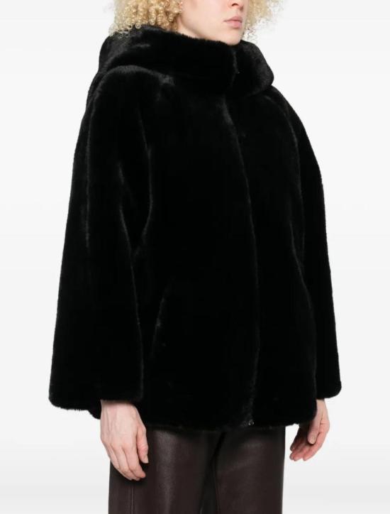 25FW 엠포리오 아르마니 미디 스커트 EW001467AF14618UC001 Black - EMPORIO ARMANI