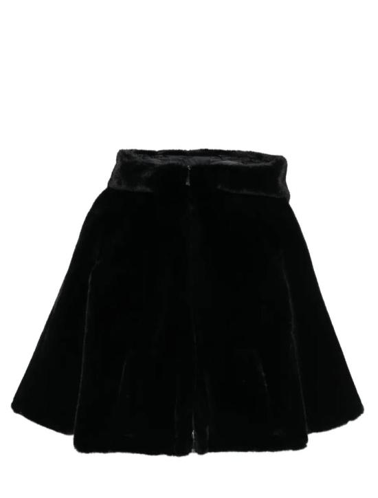 25FW 엠포리오 아르마니 미디 스커트 EW001467AF14618UC001 Black