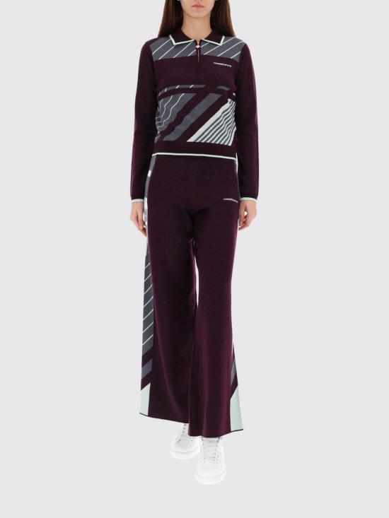 25FW 카사블랑카 팬츠 WAW25KW1086 01 Violet - CASABLANCA