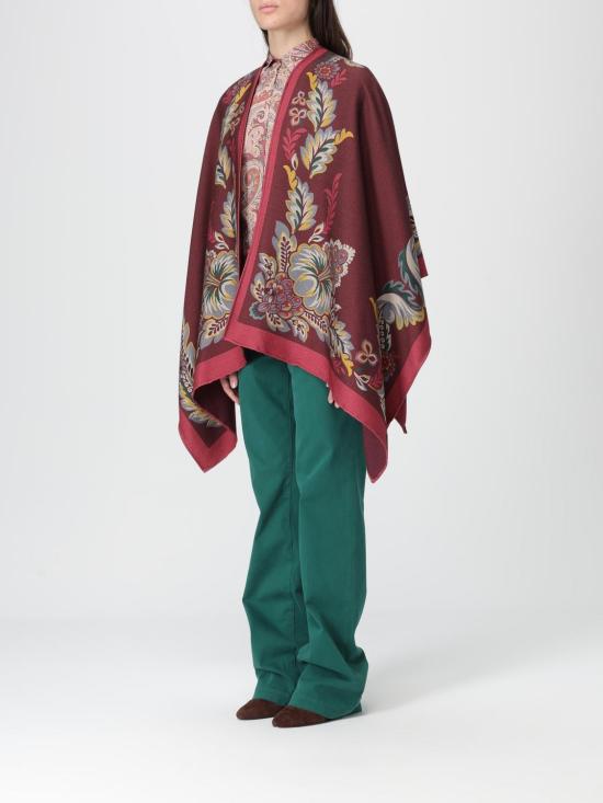 25FW 에트로 머플러/스카프 WRBD0004AV801 X0866 Burgundy - ETRO