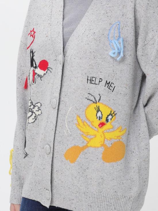 25FW 세인트바쓰 가디건 SASI002 00444I Grey - MC2 SAINT BARTH