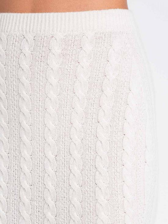 25FW 트윈셋 롱 스커트 252TP3322 00522 Yellow Cream - TWINSET