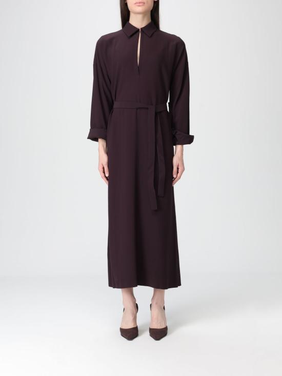 25FW 리비아나 콘티 롱 원피스 F5WS38 D941 Burgundy