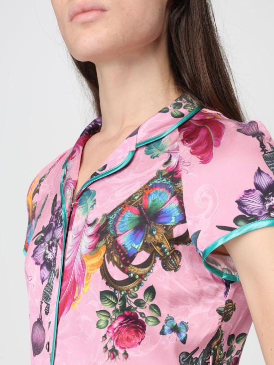 25FW 베르사체 블라우스 79HAL202NS672 459 Pink - VERSACE