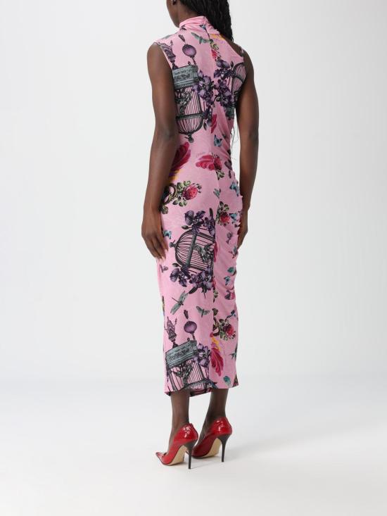 25FW 베르사체 롱 원피스 79HAO909JS487 459 Pink - VERSACE