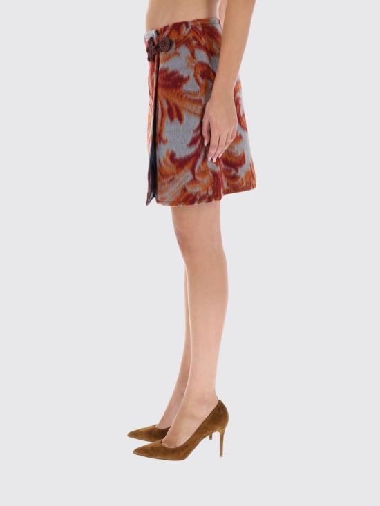 25FW 에트로 숏 스커트 WRFA015699TJB46 S9880 Multicolor - ETRO