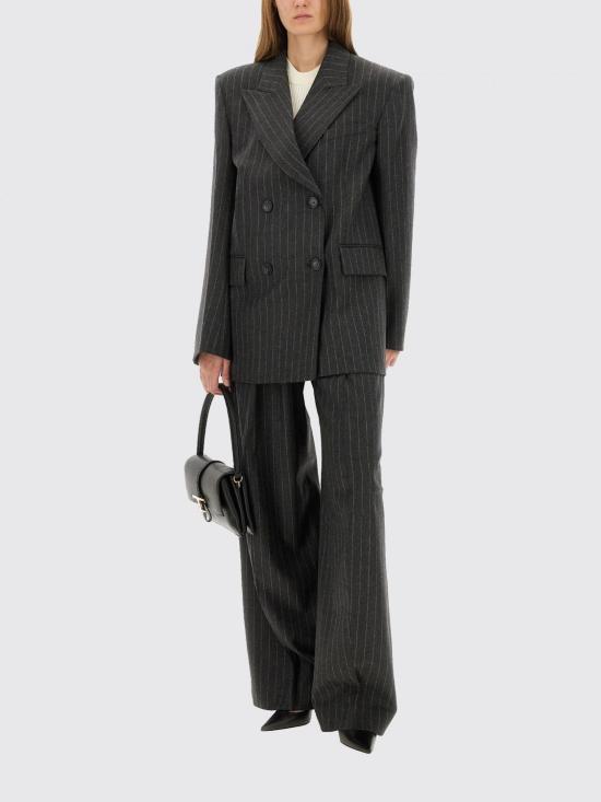 25FW 스포트막스 자켓 2522046103600 002 Charcoal - SPORTMAX