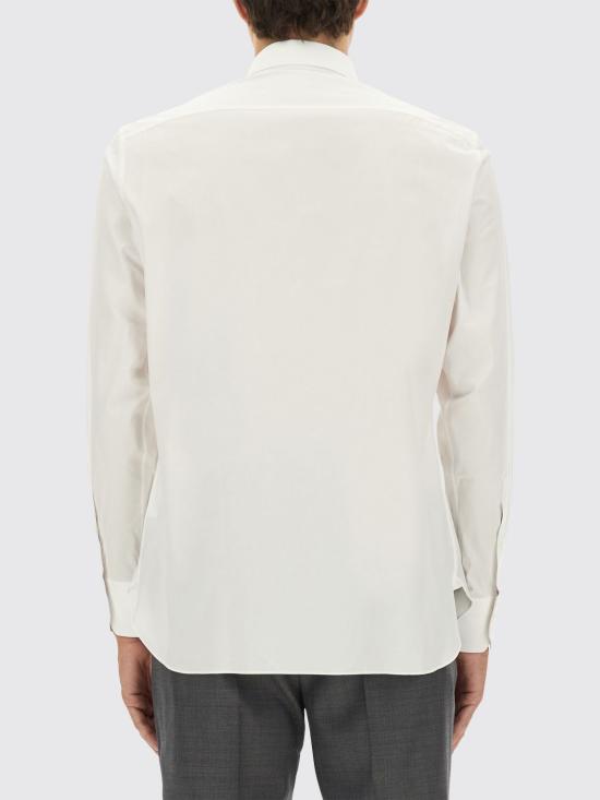 25FW 에르메네질도제냐 긴팔 셔츠 204100A29MFC MTG White - ERMENEGILDO ZEGNA