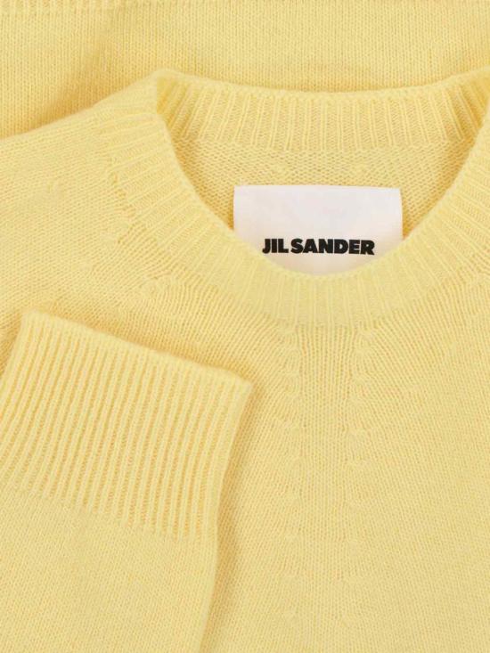 26SS 질샌더 스웨터 J22GP0133 J13264744 YELLOW - JIL SANDER