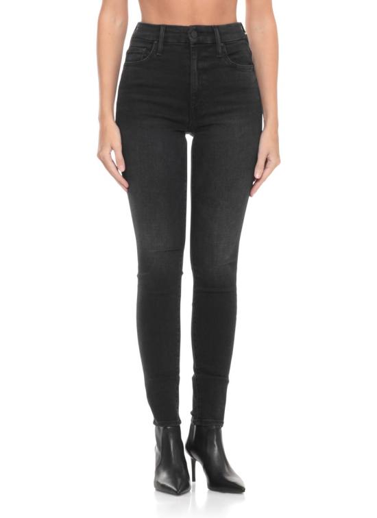 25FW 마더 데님 팬츠 1221 1611HIGH WAISTED LOOKERSPF Black - MOTHER