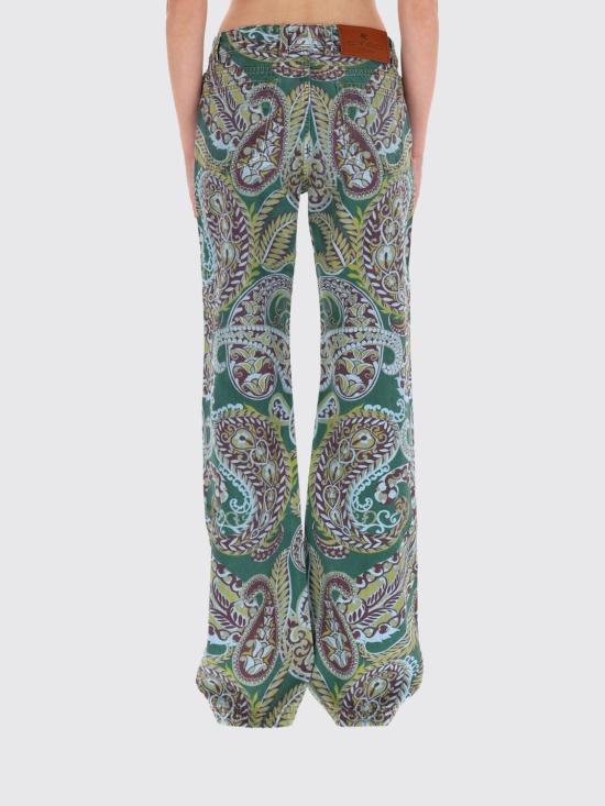 25FW 에트로 데님 팬츠 WRNB0029AKD49 X0890 Green - ETRO