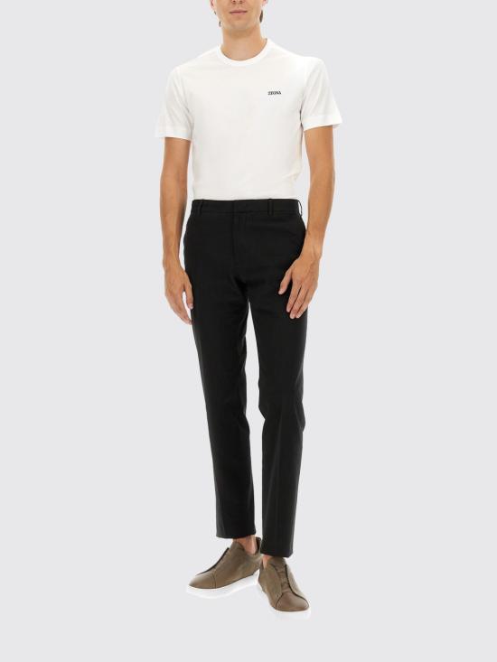 25FW 에르메네질도제냐 팬츠 UGI17A2TR00 K09 Black - ERMENEGILDO ZEGNA