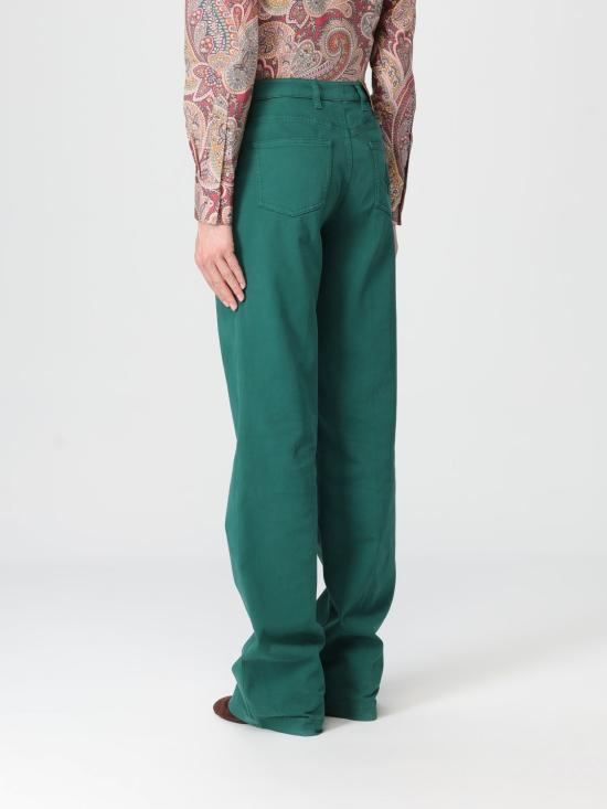 25FW 에트로 스트레이트 팬츠 WRNB0026AV689 V0402 Green - ETRO