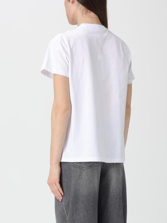 26SS 가니 반팔 티셔츠 A1050075 151 White - GANNI