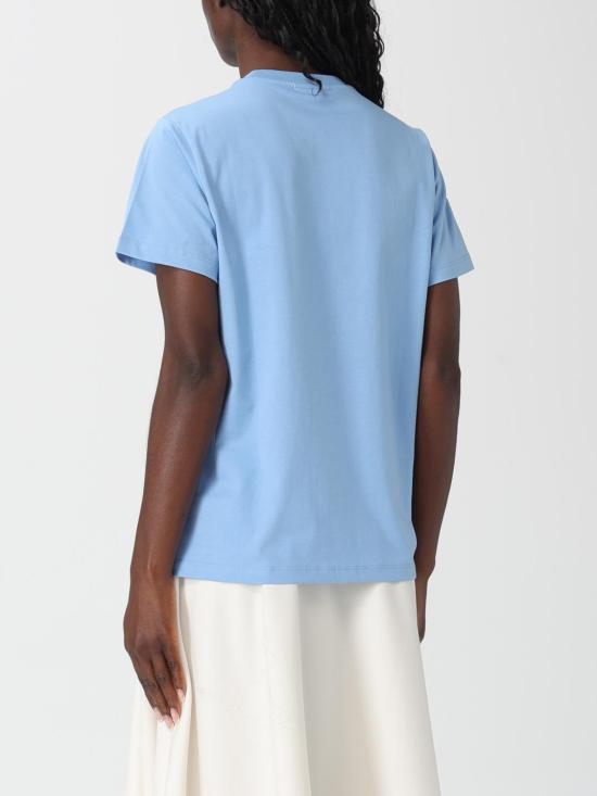 26SS 가니 반팔 티셔츠 T4007 745 Gnawed Blue - GANNI