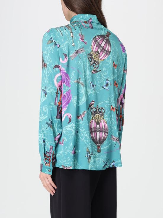 25FW 베르사체 블라우스 79HAL201NS672 296 Blue - VERSACE