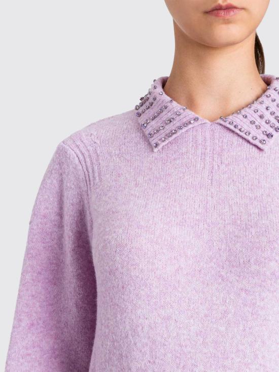 25FW 액티튜드 트윈세트 폴로 티셔츠 252AP3160 12560 Orchid - ACTITUDE TWINSET