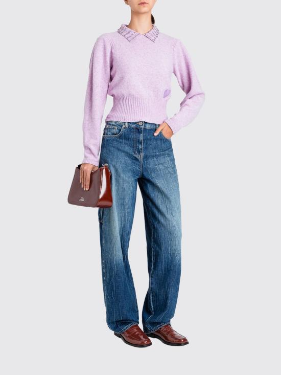 25FW 액티튜드 트윈세트 폴로 티셔츠 252AP3160 12560 Orchid - ACTITUDE TWINSET