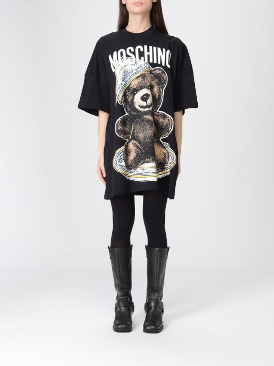 25FW 모스키노 롱 원피스 04525542 1555 Multicolor