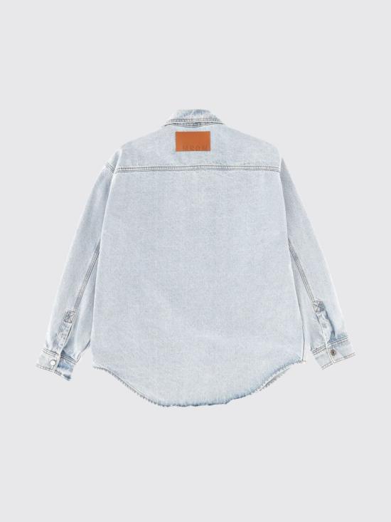 25FW 엠에스지엠 셔츠 3940ME232L257592 84 Blue - MSGM