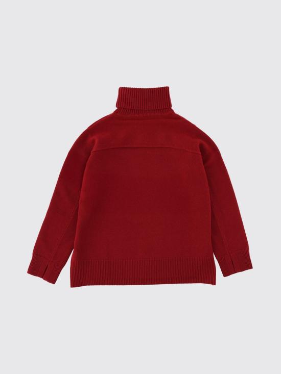 25FW 메종키츠네 터틀넥 PW00813KT1171 0143 Burgundy - MAISON KITSUNE