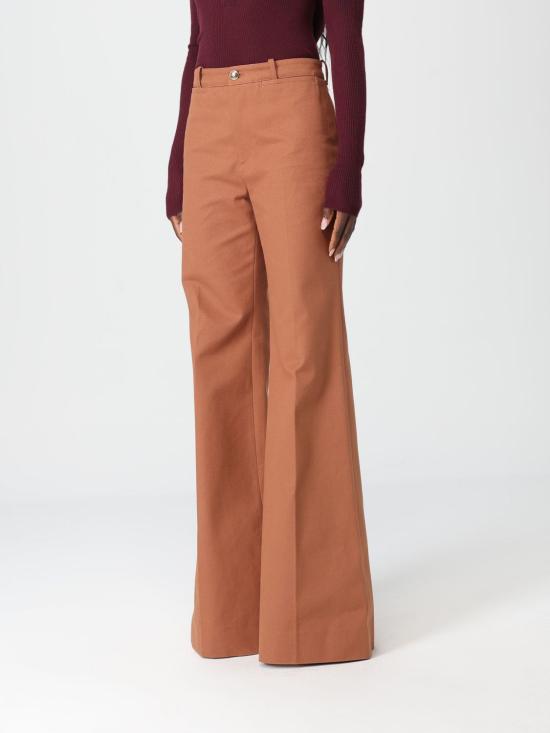 26SS 끌로에 플레어 팬츠 CH26SPA76041 26S Brown - CHLOE