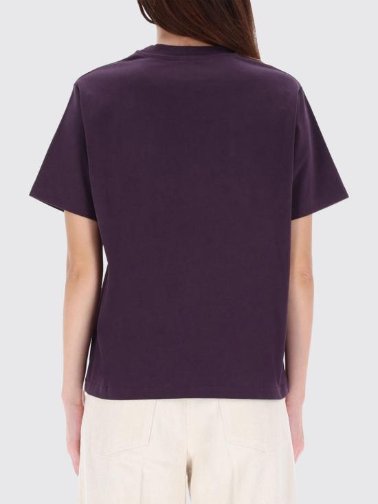 25FW 카사블랑카 반팔 티셔츠 WAW25JTS046 01 Violet - CASABLANCA