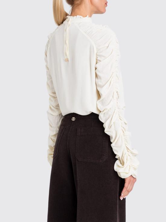 25FW 트윈셋 긴팔 티셔츠 252TT2410 00282 Ice - TWINSET