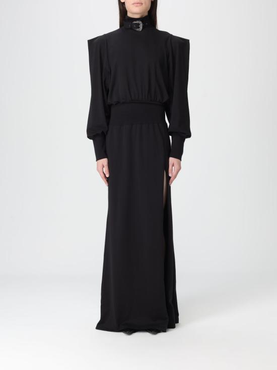 25FW 베르사체 롱 원피스 79HAO976J0089 899 Black