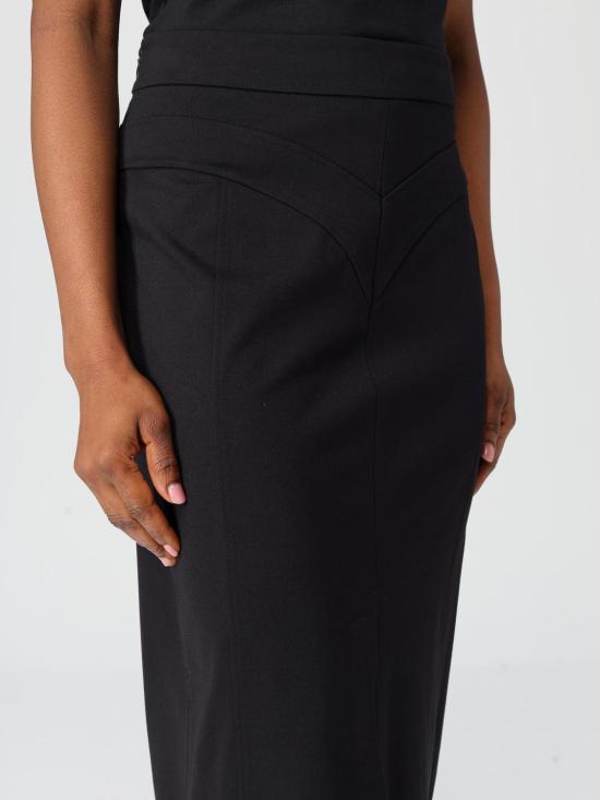 25FW 베르사체 스커트 79HAE807J0092 899 Black - VERSACE