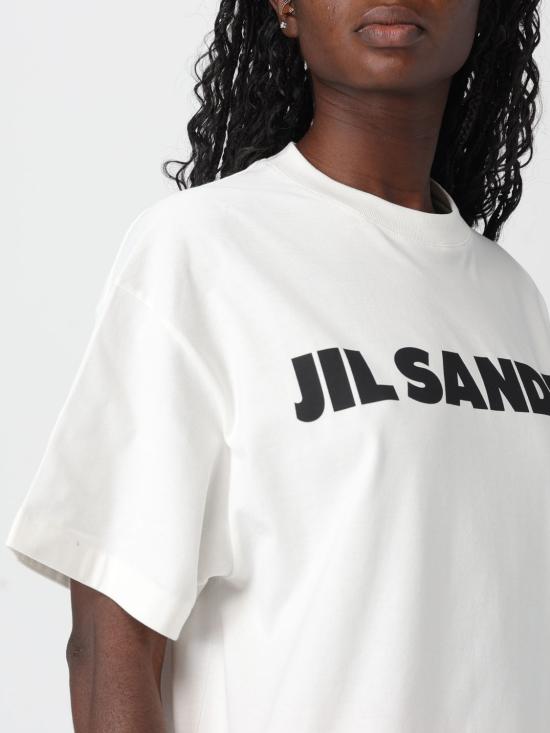 26SS 질샌더 반팔 티셔츠 J02GC0140J20347 102 Natural - JIL SANDER