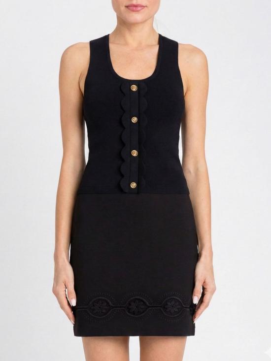 25FW 트윈셋 탑 252TP3202 00006 Black