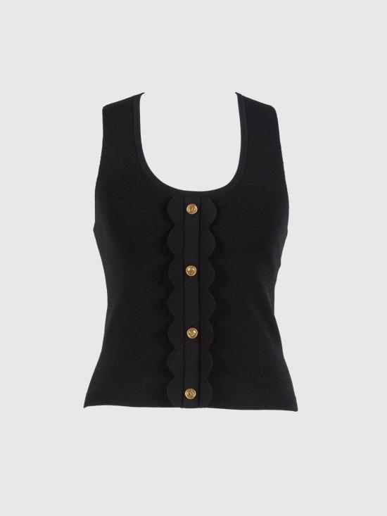 25FW 트윈셋 탑 252TP3202 00006 Black - TWINSET