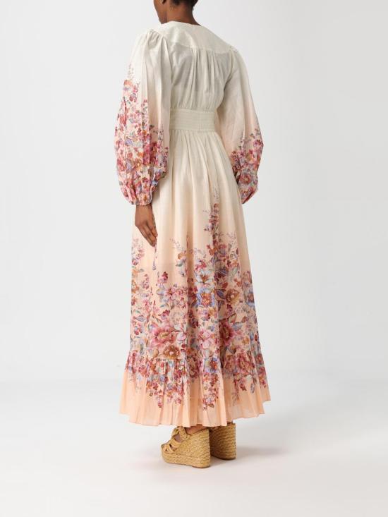 26SS 짐머만 롱 원피스 6875DRS261 IVF White - ZIMMERMANN